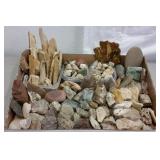 PETRIFIED WOOD, STONES & AGATES