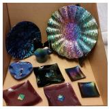 HANDMADE DICHROIC GLASS DECOR