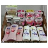 NEW DISPOSABLE RAZORS, BODY WASH & MAKE UP