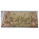 1930s MIDDLE EASTERN TAPESTRY OF MARKET SCENE