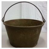 19th CENTURY COPPER & BRASS BUCKET 19th CENTURY COPPER & BRASS BUCKET