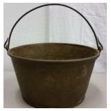 19th CENTURY COPPER & BRASS BUCKET