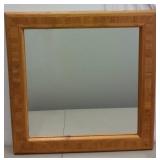 WOOD FRAMED MIRROR