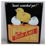 1986 BON-AMI PORCELAIN ADVERTSING SIGN