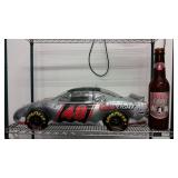 COORS LITE INFLATABLE NASCAR & PLASTIC BOTTLE