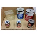 VINTAGE BANKS - CHEVRON, RPM & STANDARD OIL VINTAGE BANKS - CHEVRON, RPM & STANDARD OIL