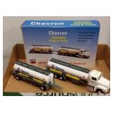 LIMITED EDITION CHEVRON TANKER TRUCK & TRAILER