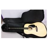 FENDER SQUIRE 6-STRING ACCOUSTIC GUITAR W/ CASE FENDER SQUIRE 6-STRING ACCOUSTIC GUITAR W/ CASE