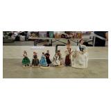 6 Hand Made in Poland Dolls