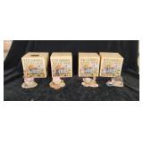 4 NIB Schmid Lowell Davis Figurines