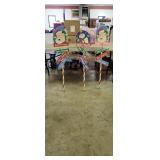 3 Christmas Yard Art Poles