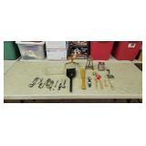 Rooster News Wire Rack and Collectibles