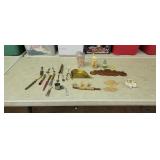 Vintage Drink Shaker Carved Wood and Collectibles