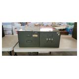 Military Green Safe-T-Stak File Drawers
