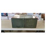 Military Green Safe-T-Stak File Drawers