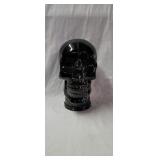 Black Glass Skull