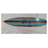Vintage Wood Surf Board