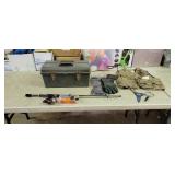 Tool Box, Fishing Vest, Gloves and More
