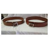 Bianchi Leather Belt, Leather Ammo Belt