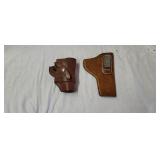 Bianchi and Lawrence Leather Pistol Holsters