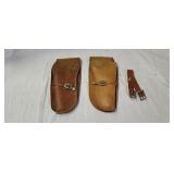 2 Leather Pistol Holsters