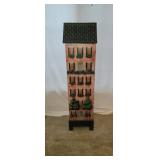 Hand Crafted Painted Wood Cabinet
