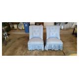 2 Upholstered Accent Chairs