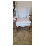 Wing Back Upholstered Side Chair