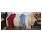 Ladies Fuzzy Robes and Blanket