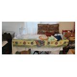 Golf Pillows, Table Runner, Bird Clock and More