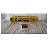 New Plastic Drop Cloths, Plast-O-Mat