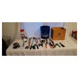 Gardening Tools, Advertising Box and More