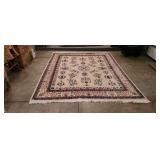 Persian Tabriz Hand Knitted Wool Area Rug