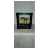 Hand Painted Horse Storage Cabinet