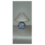 Signed Hand Painted Lamp