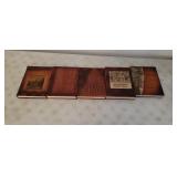 5 Leather Bound Limited Edition Books