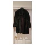 Jacobson's Ladies Black Fur Coat