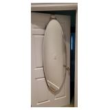 Over the Door Beveled Dressing Mirror