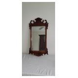 Carolina Mahogany Fancy Beveled Wall Mirror