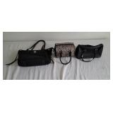 3 Designer Purses