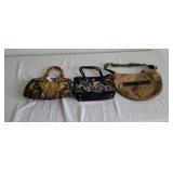 3 Talbots Designer Purses