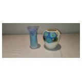 Nelson and Julia Munn Pottery Vases