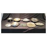 1973 Inverness Club, Silver Plate & Pewter Dishes