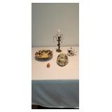 Paper Mache Mask, Bowl and Collectibles