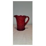 Mosser Thistle Ruby Red Pitcher