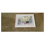 Lesley Holmes Cat Print