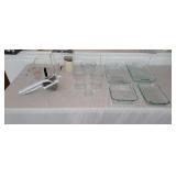 Pyrex, Measuring Cups, Potato Ricer, Grinder
