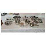 Calphalon, Revere and Other Stainless Steel Pans
