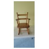 Child's Wood Rocker
