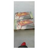 2 Wood Bed Trays